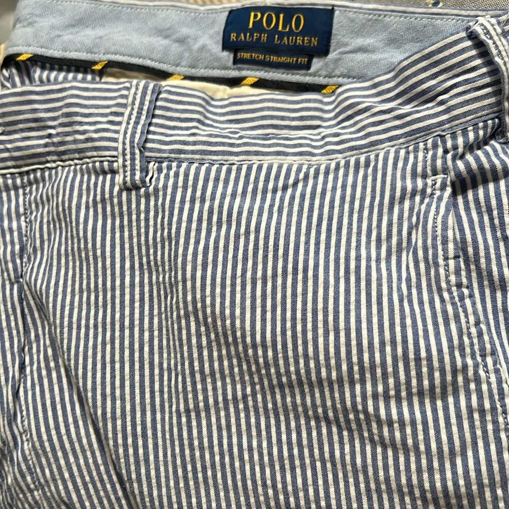 Ralph Lauren seersucker pants